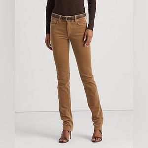 Tommy Hilfiger Corduroy Button Zip Casual/Professional Light Brown Pants